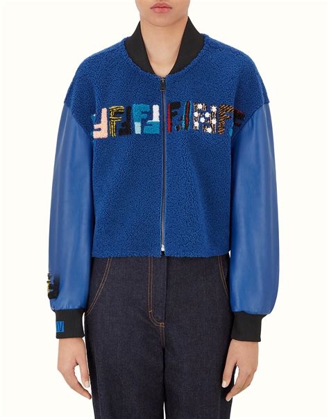 fendi jacket blue